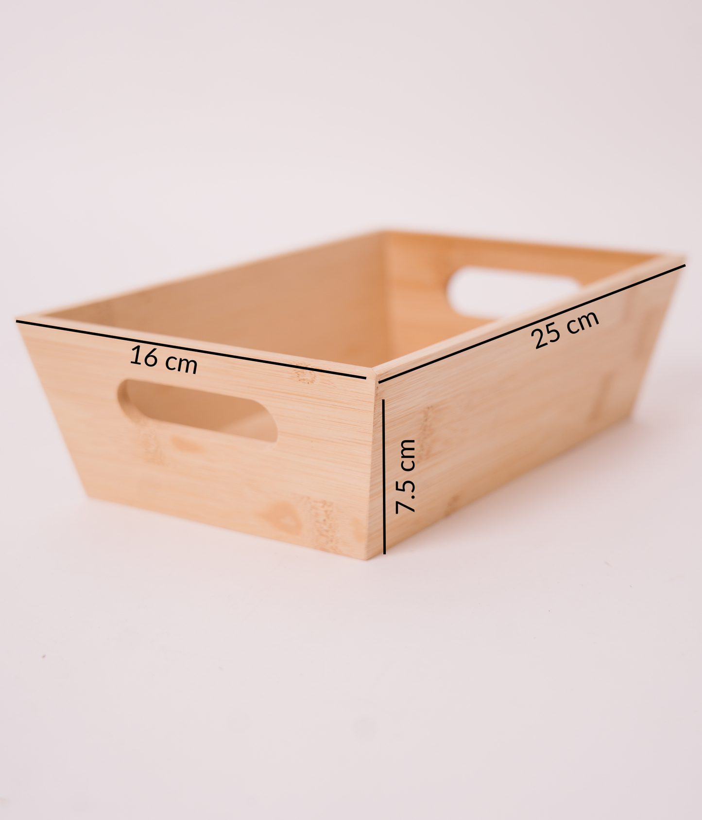 Small bamboo storage basket