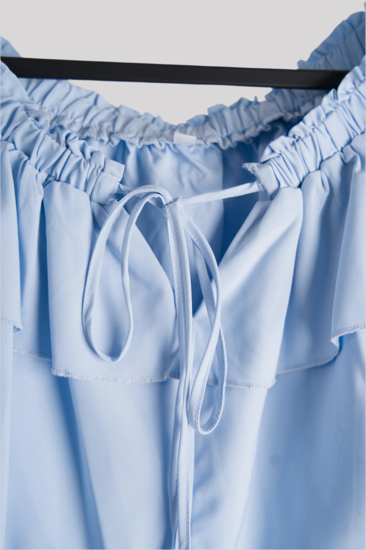 Light blue blouse