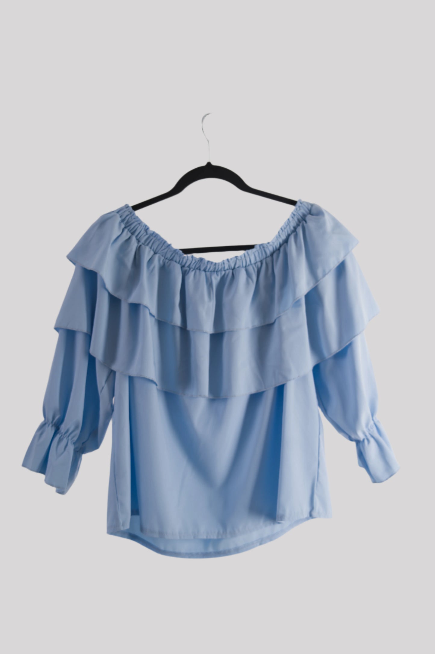 Light blue blouse