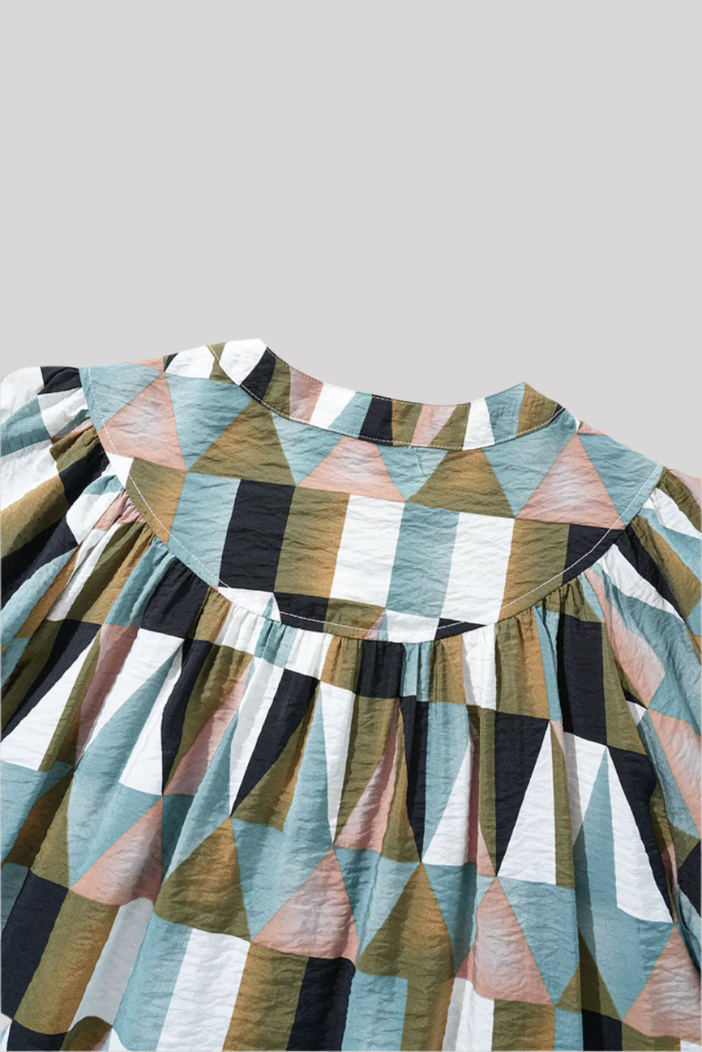 Mosaic blouse