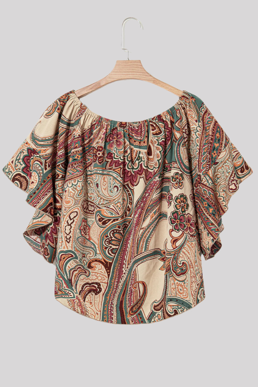 Earth colored blouse
