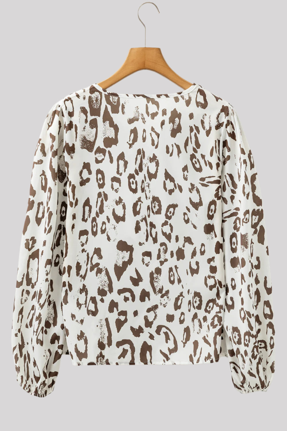 White printed blouse