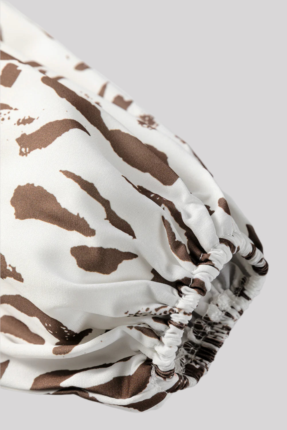 White printed blouse