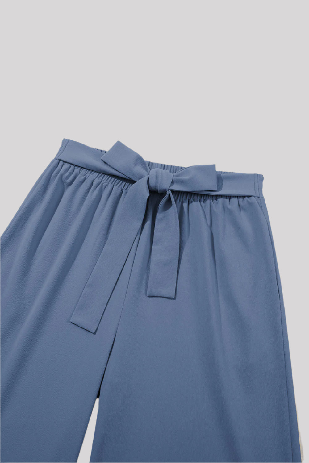 Flowy Waist-tie Pants