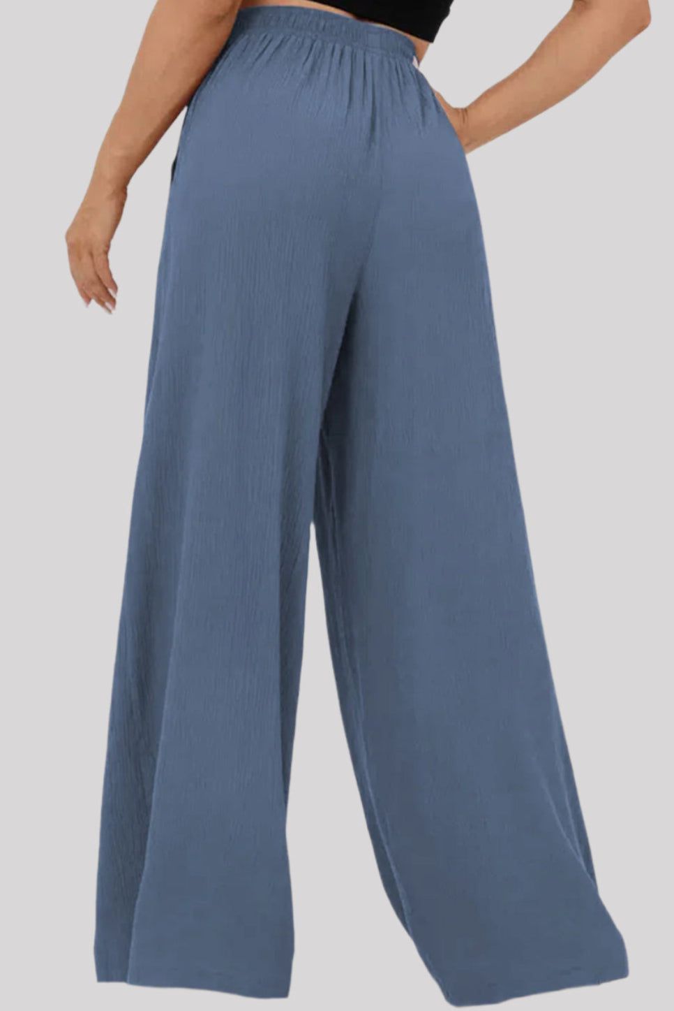 Flowy Waist-tie Pants