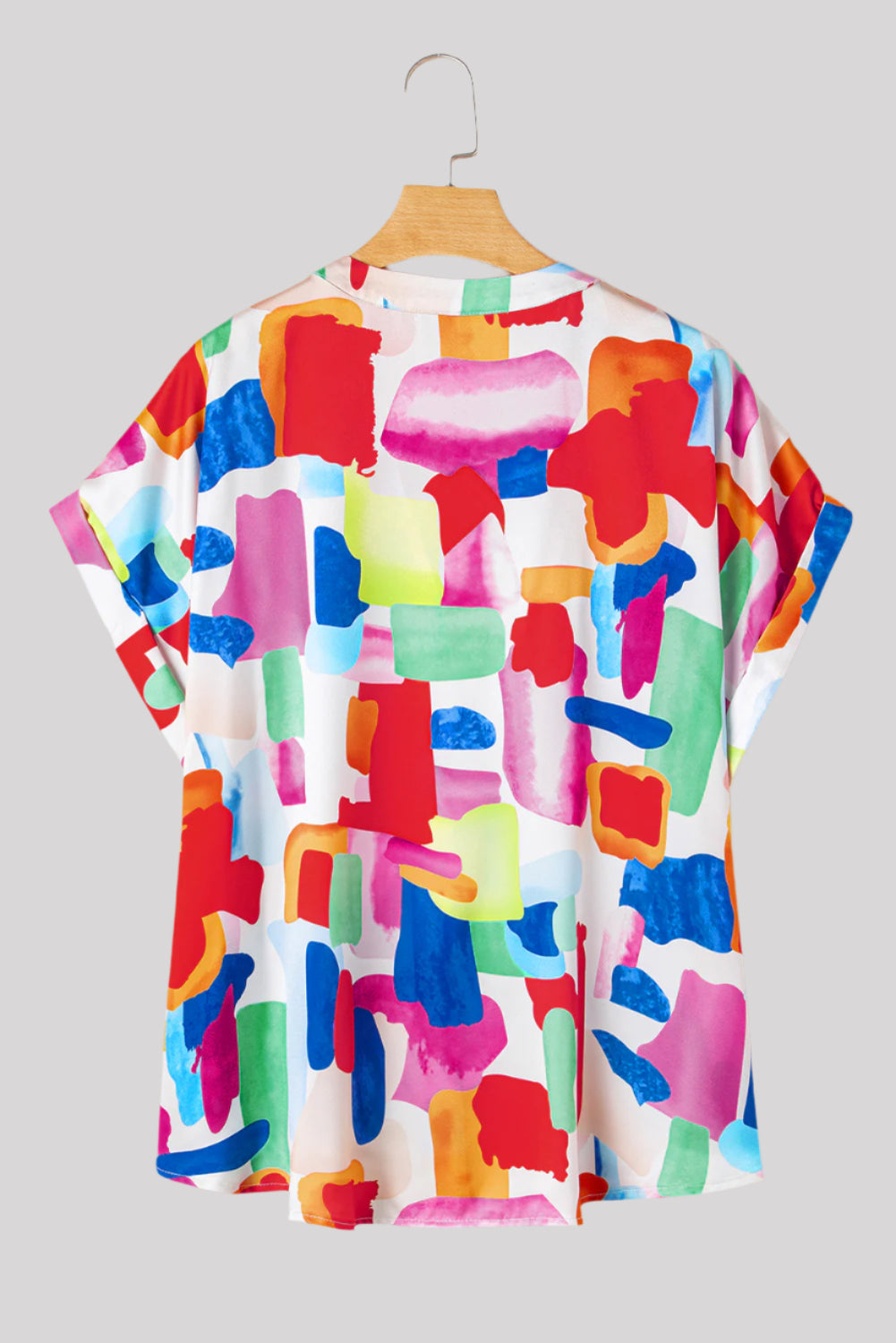 Canvas color blouse