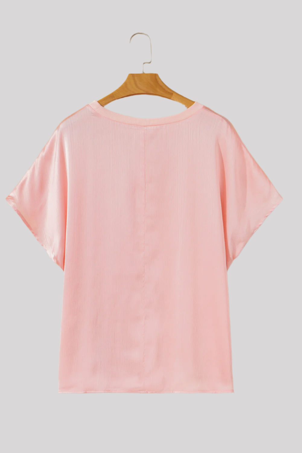 light pink blouse
