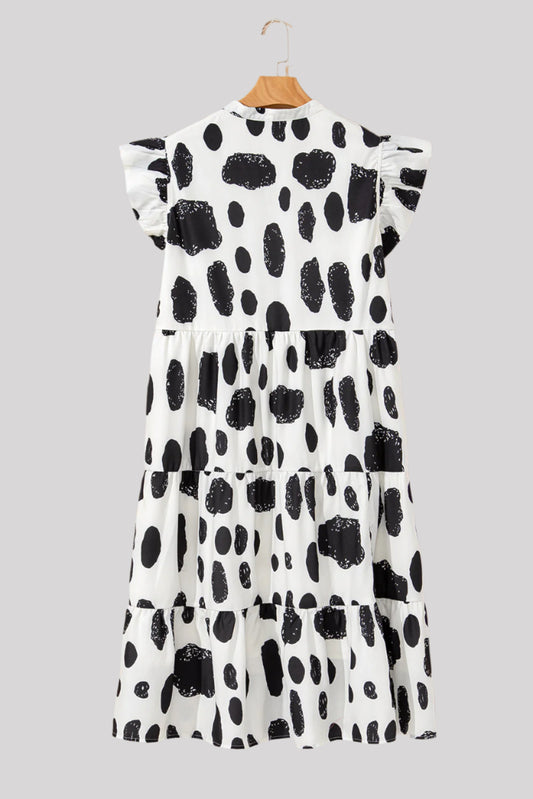 Black and white casual