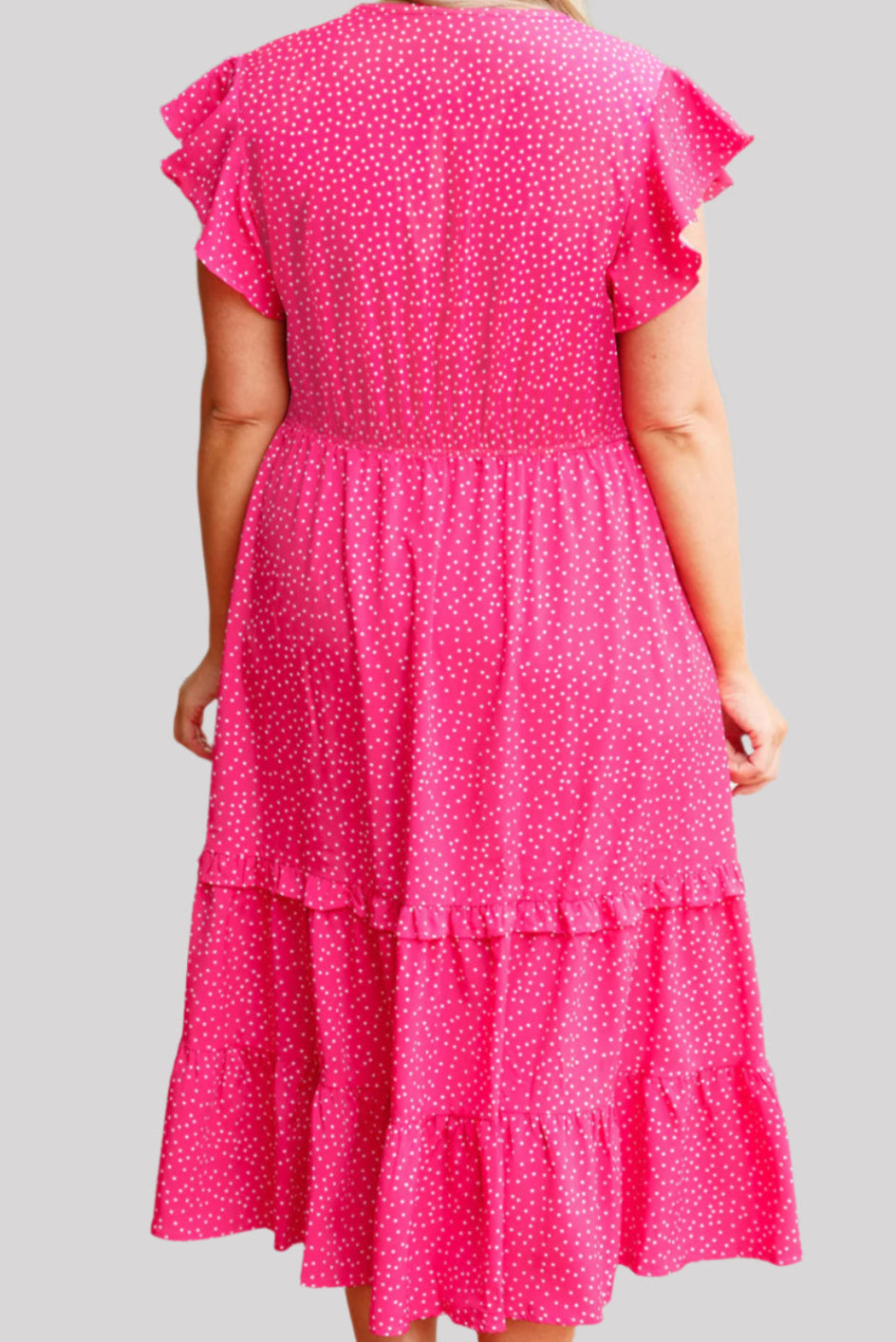 Pink polka dot