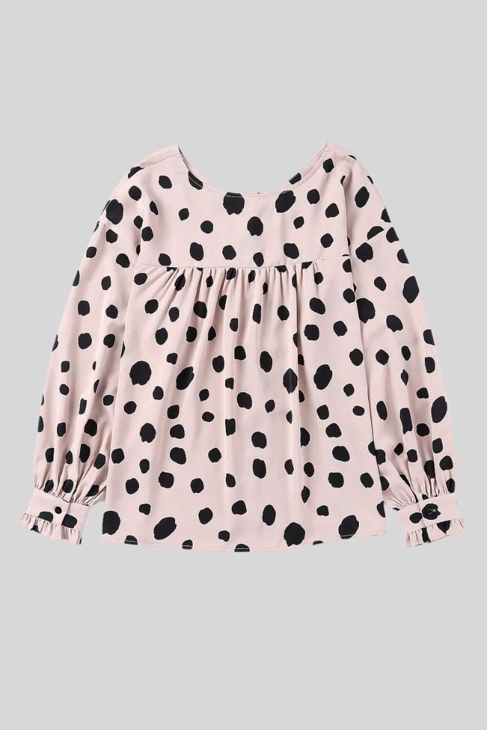 Polka dot blouse