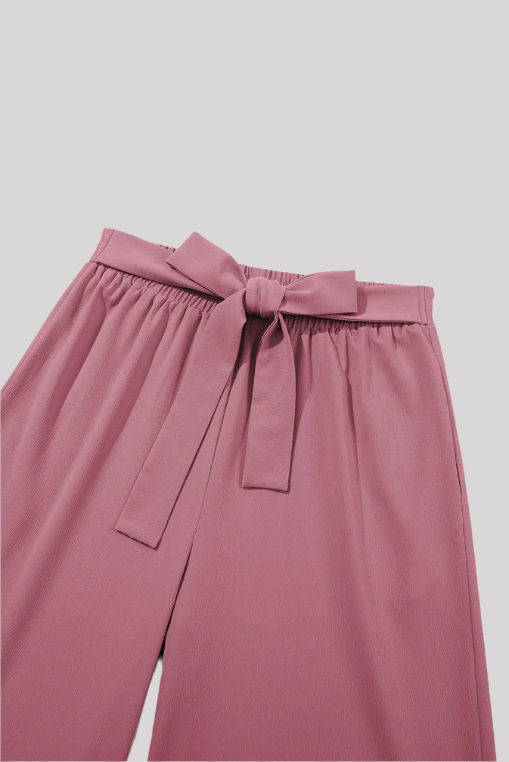 Flowy Waist-tie Pants