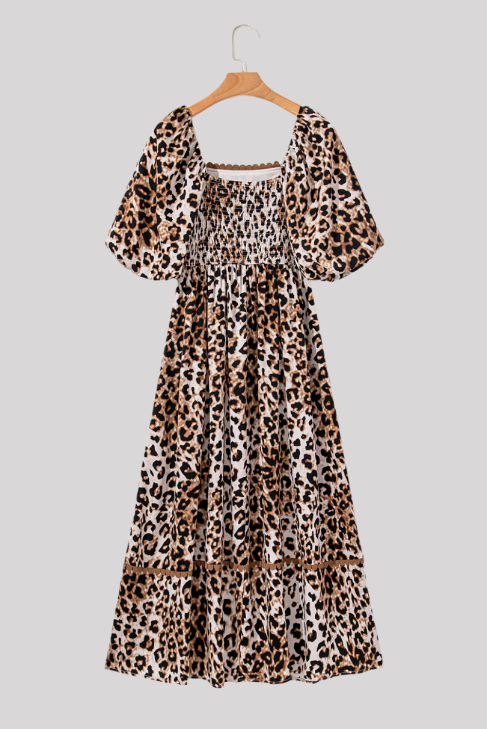 Leopard long dress