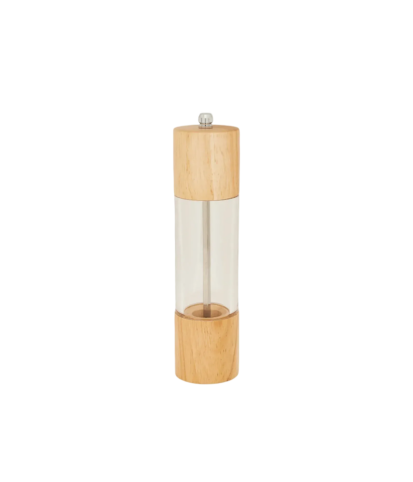 Bamboo glass salt/ pepper mill