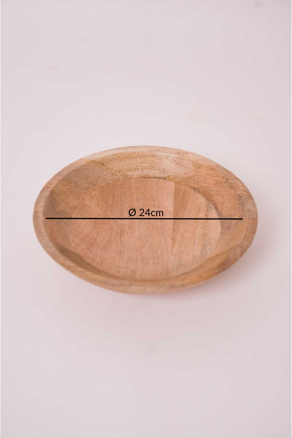 Mango wood bowl