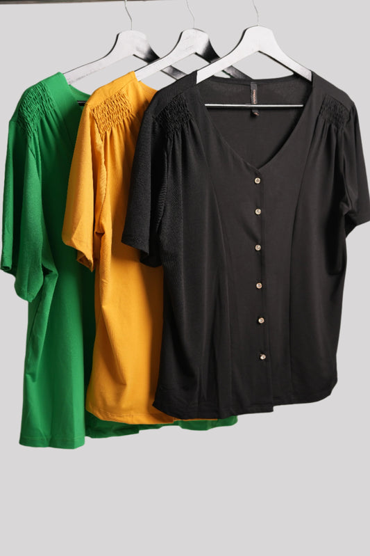 Softly buttoned