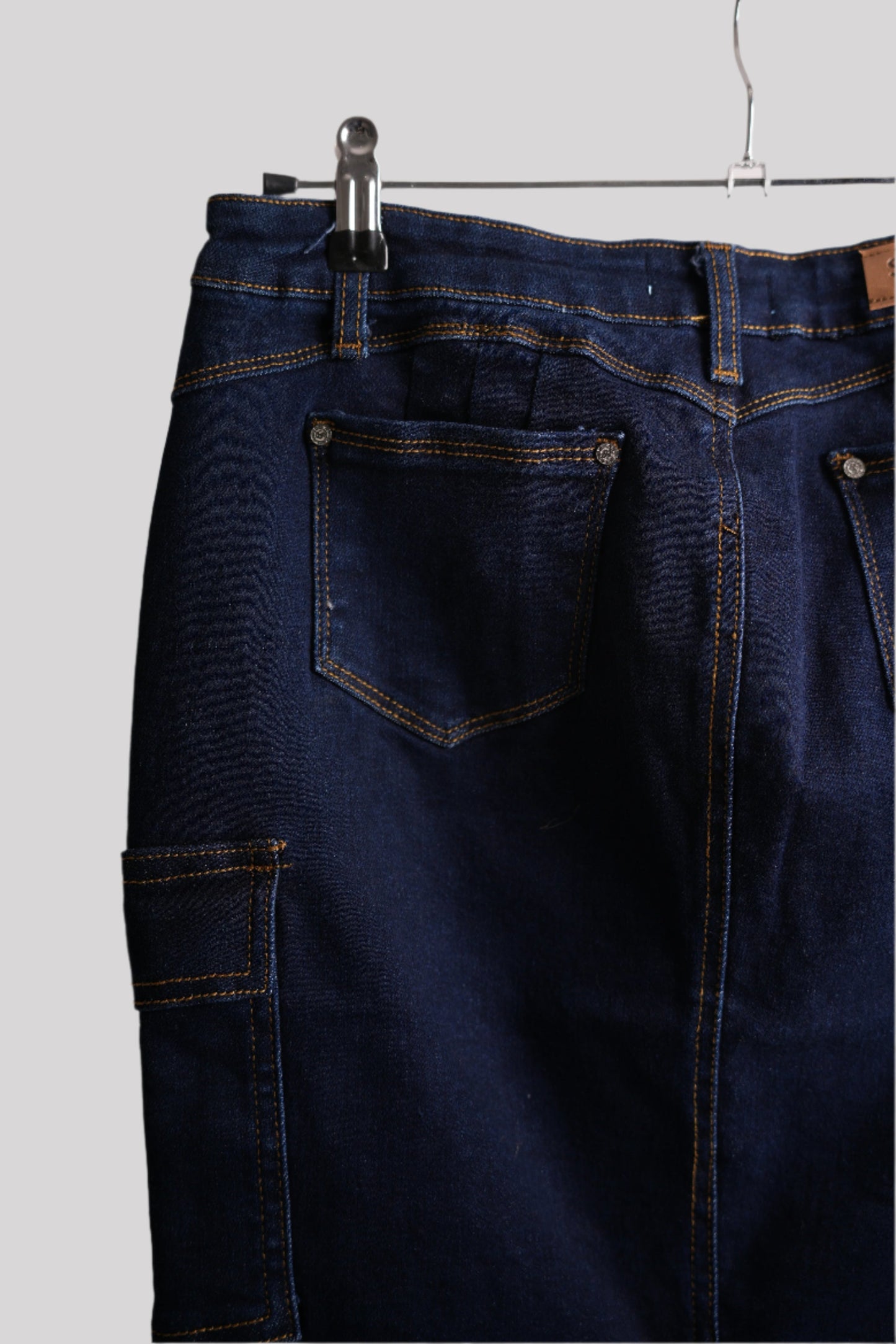 Denim Skirt - Dark