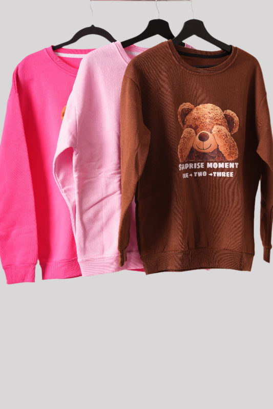 Shy bear sweater