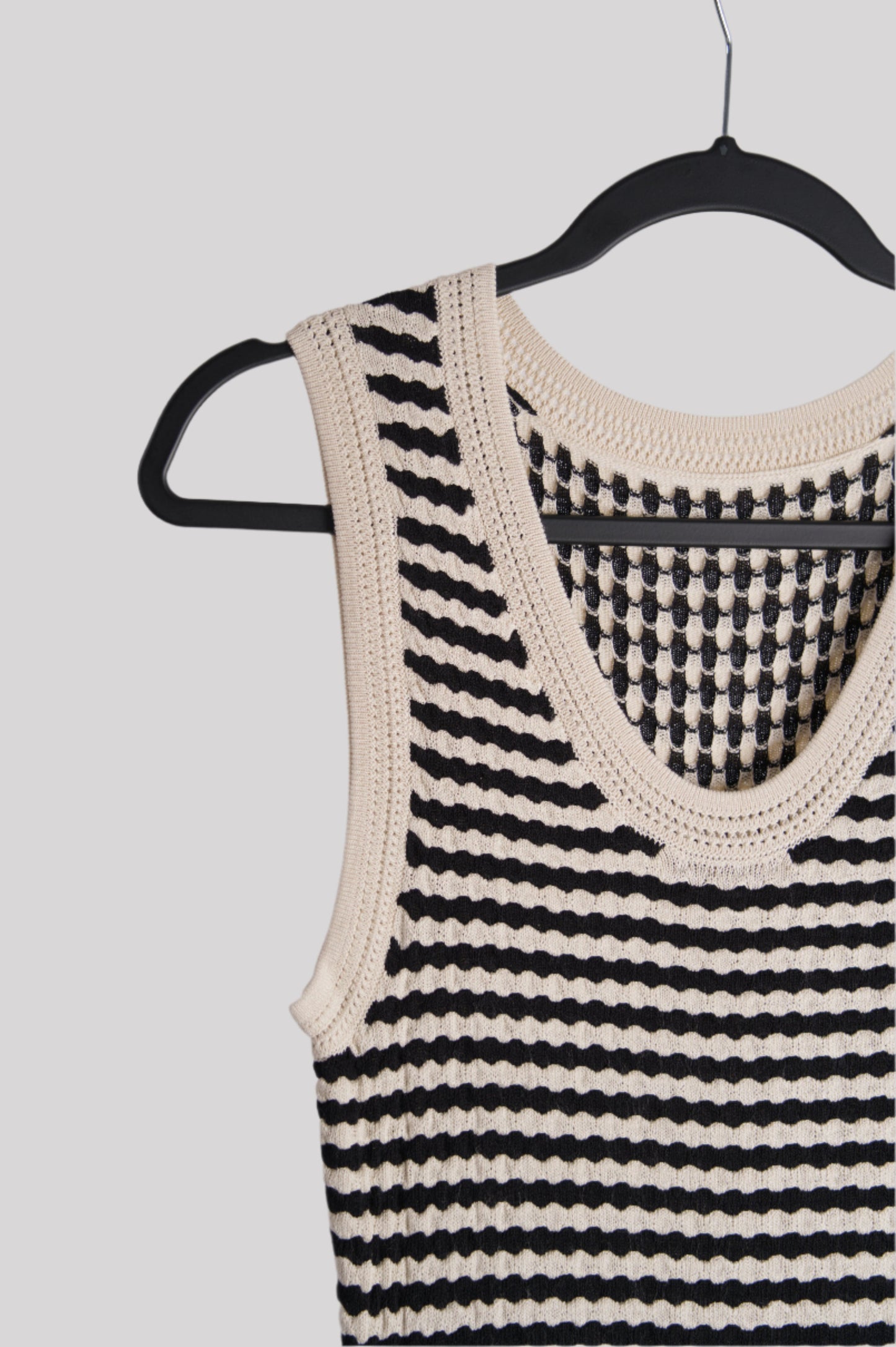 Striped Silhouette dress