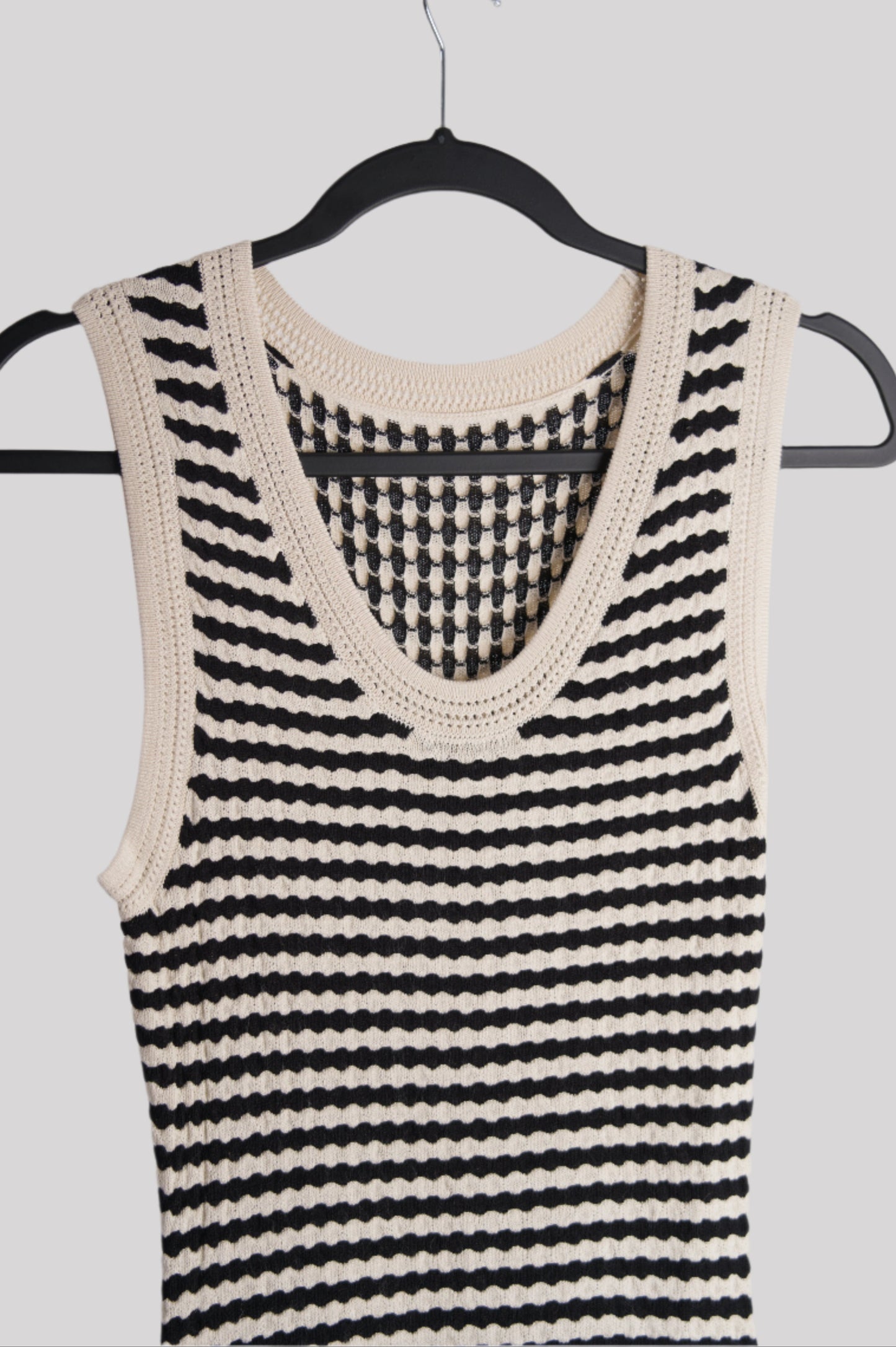 Striped Silhouette dress