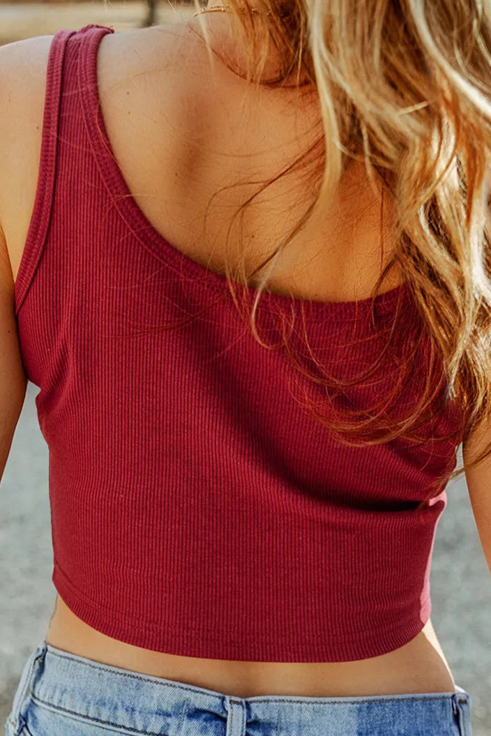 Cropped tank top