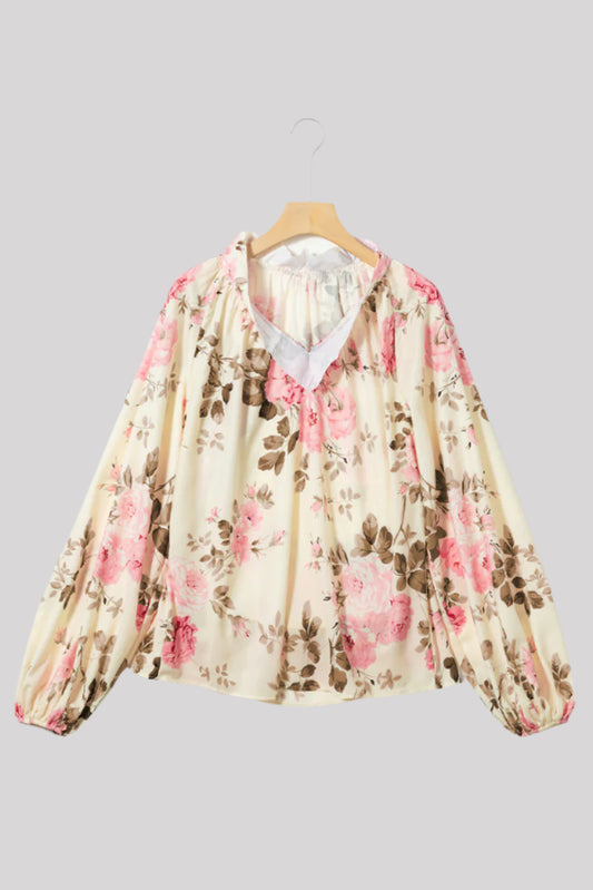 Flower blouse