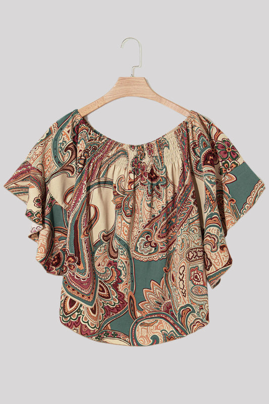 Earth colored blouse