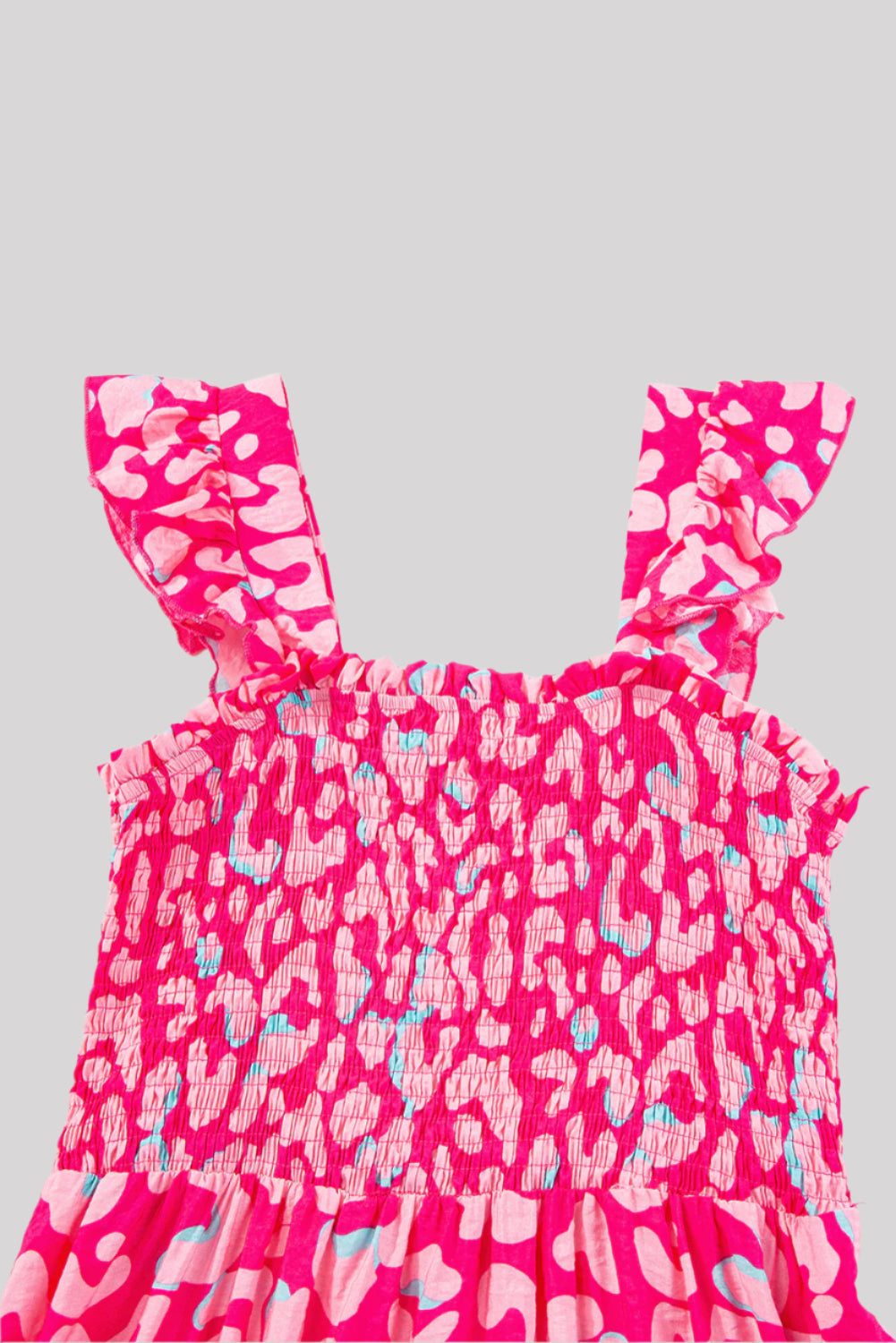 Rosy glow maxi dress