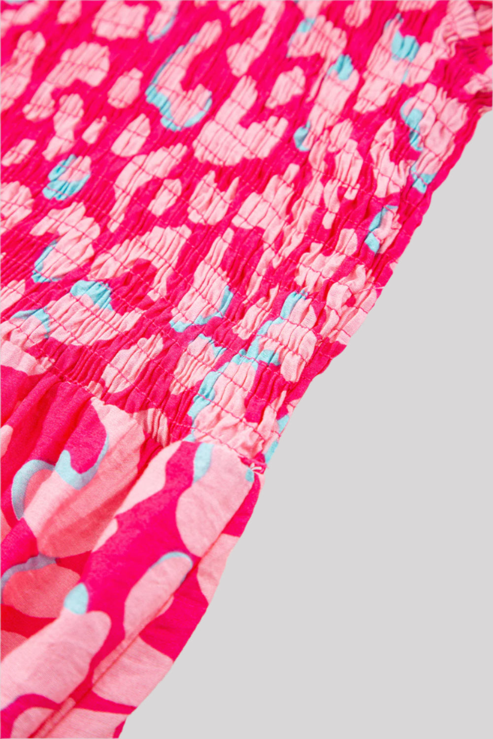 Rosy glow maxi dress