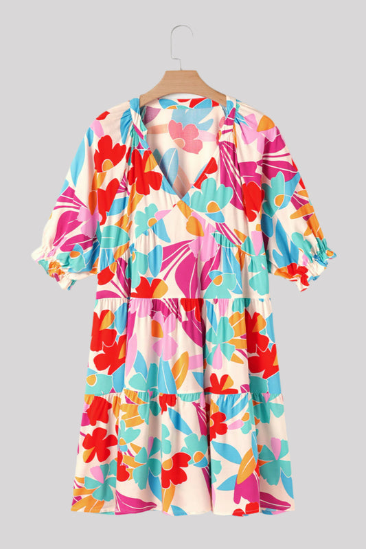 Palette Bloom dress