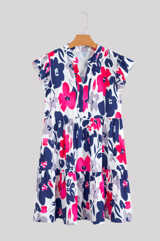 painted petals dress