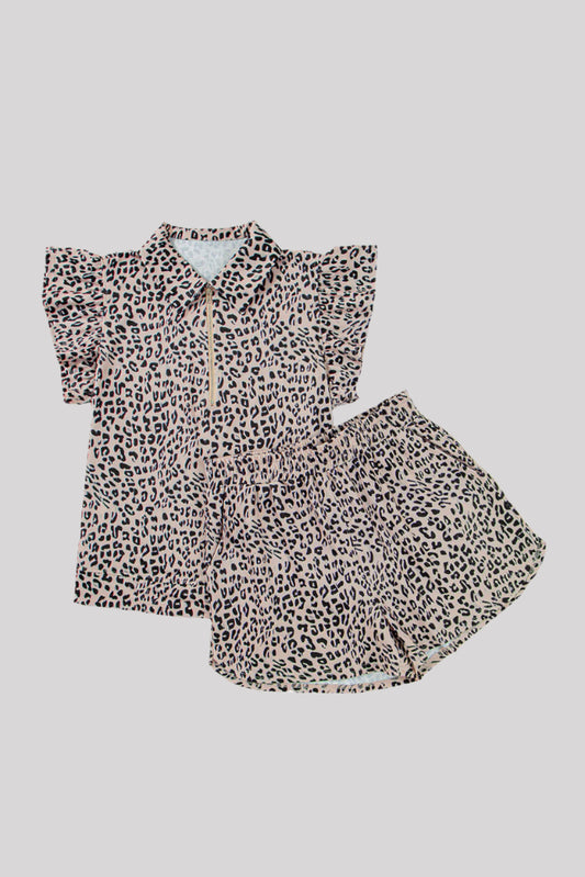 Two piece cheetah set
