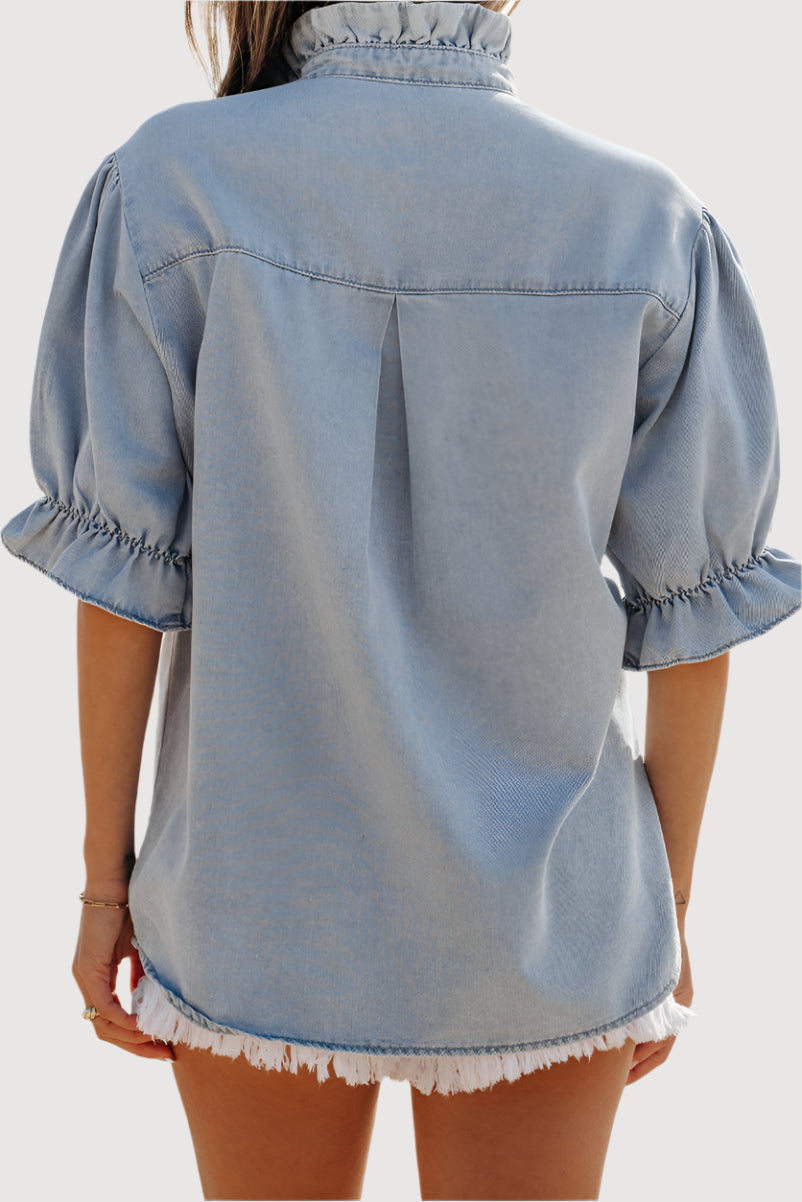 Denim Blouse