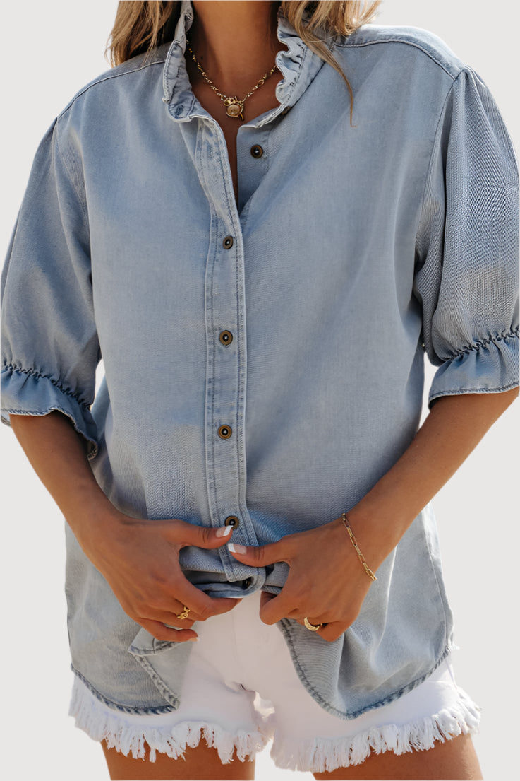 Denim Blouse