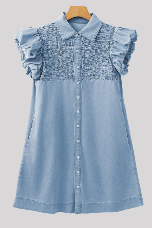 Denim dress-light