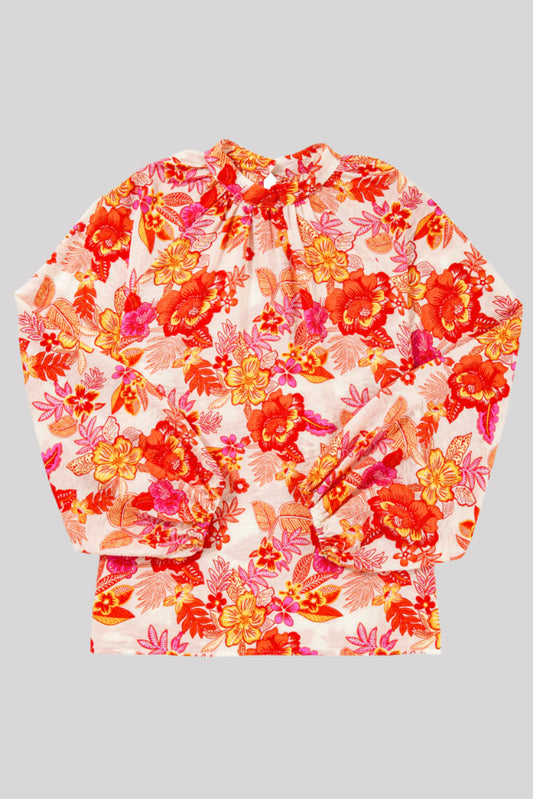 orange muse blouse