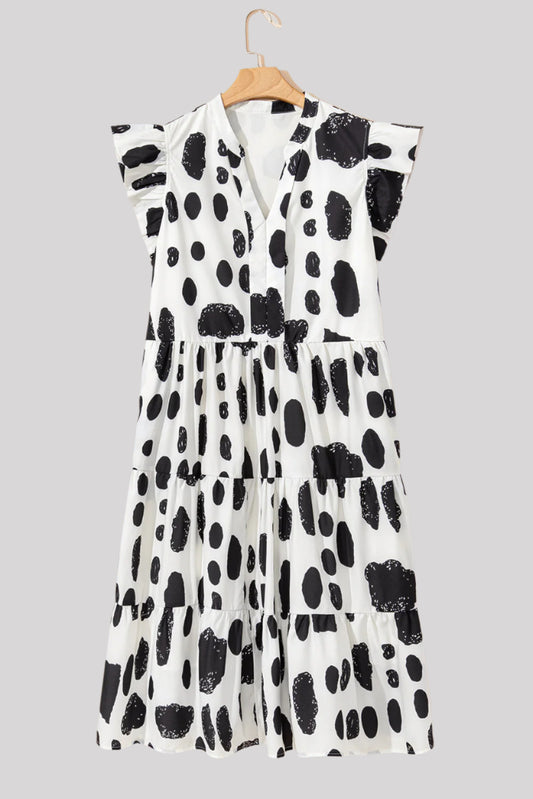 Black and white casual
