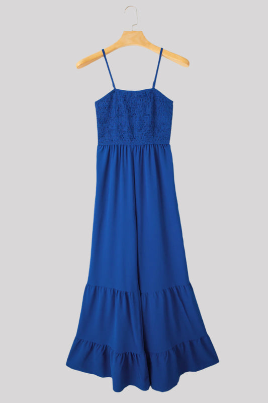 Royal blue jumpsuit