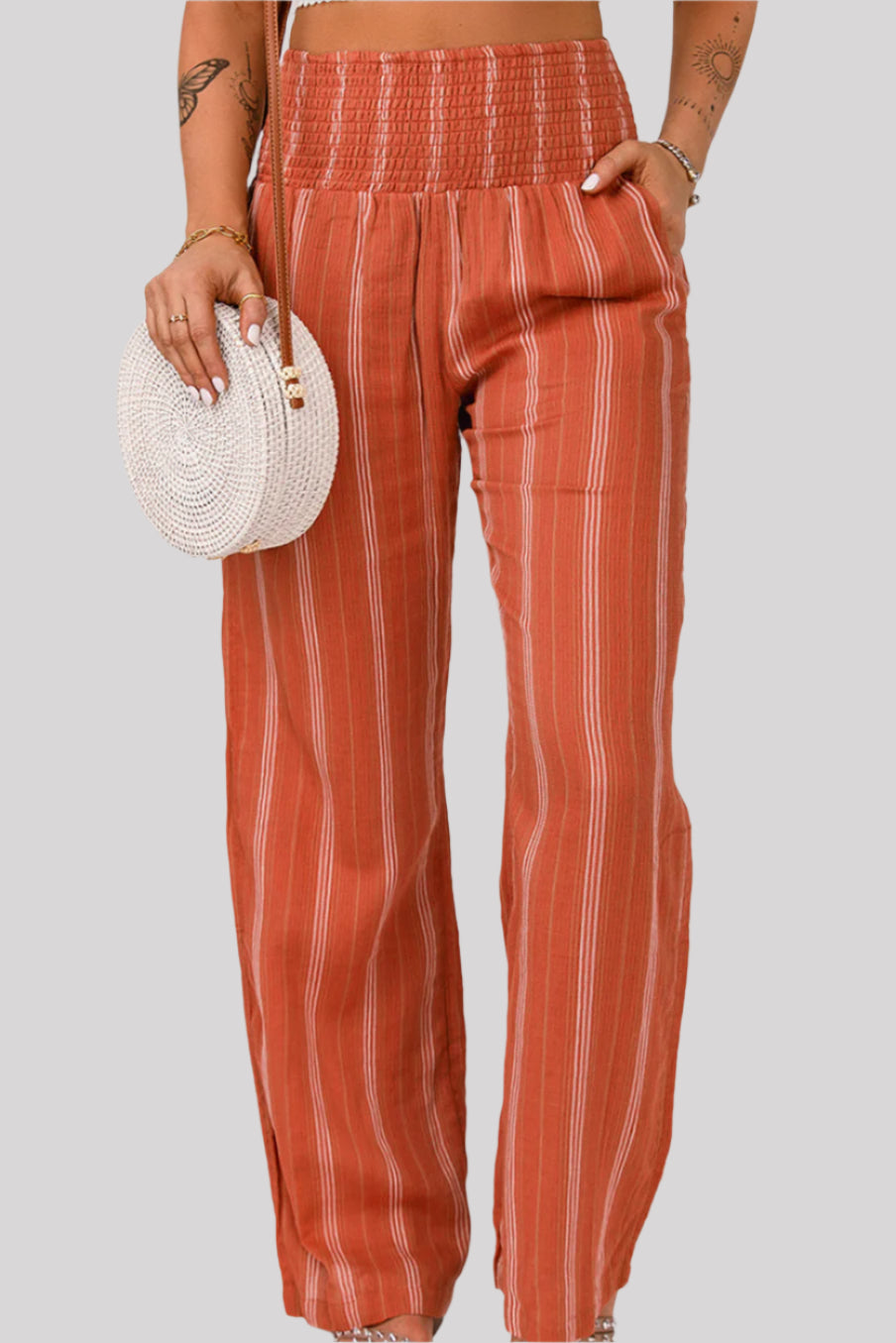 Orange pants